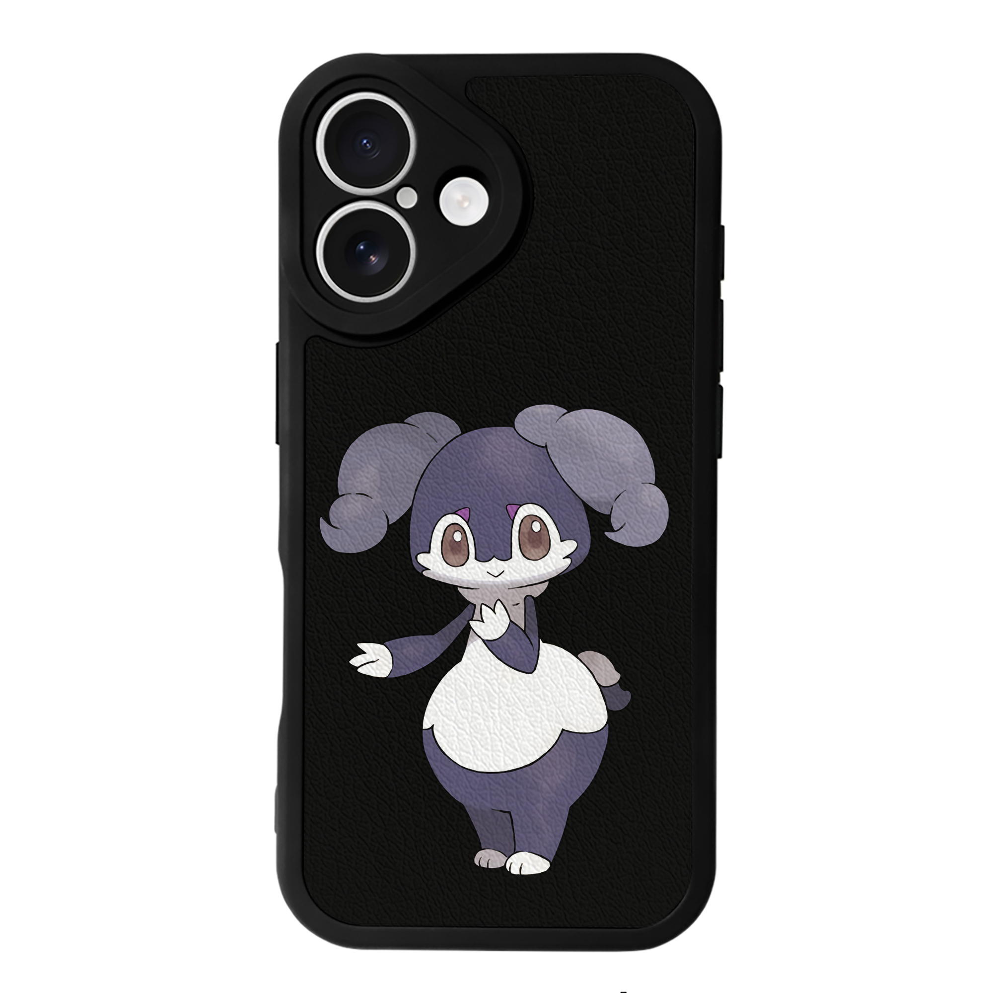（画像用） ポケットモンスター Pokémon 【iPhone 16シリーズ対応】シリコンスマホケース（レザー調） 材質：シリコン